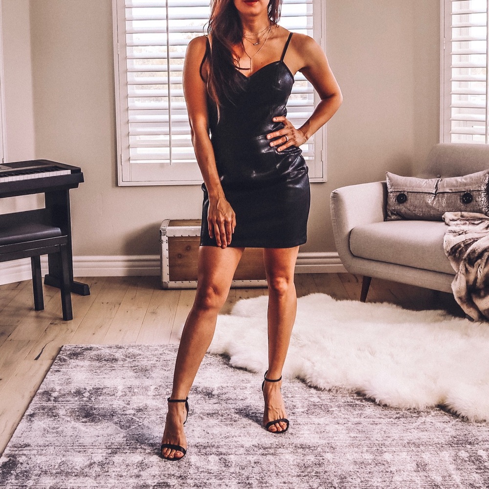 Vixen Pleather Mini Dress